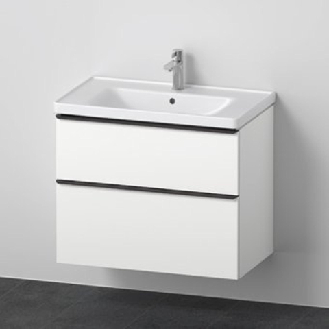 Duravit D-neo Meubelset - met wastafelonderbouwkast - met 2 laden - met softclose - 80x20x48cm - inclusief wastafel - mat wit SW641935