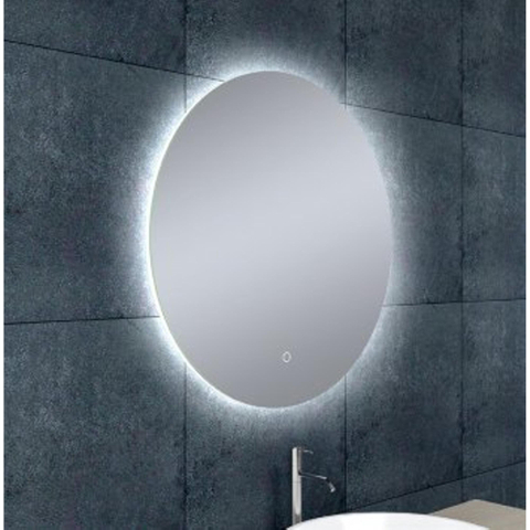 Wiesbaden Soul Spiegel rond - met LED dimbaar en spiegelverwarming - 60cm SW296068