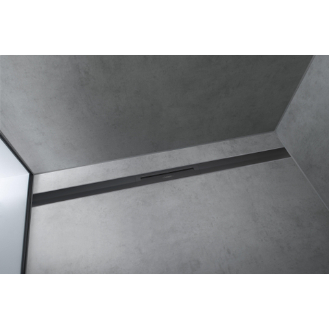 Hansgrohe RainDrain Flex Douchegoot - 100cm - inkortbaar - mat zwart SW1590388