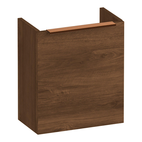 BRAUER Elevate meuble de lavabo 40 sans poignée rapportée avec 1 porte ouvrant à droite Forest Cacao SW1224524