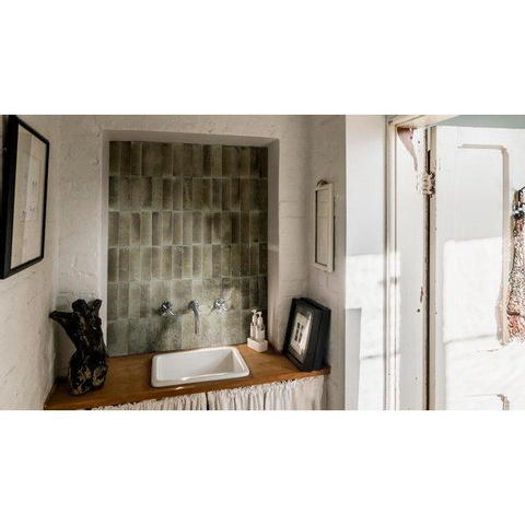 ÉCHANTILLON Ceralto Alvera Decor Carreau mural - 10x10cm - 10.0mm - Grigio SW914231