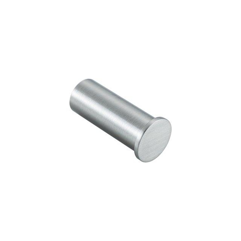 Fortifura Calvi Ensemble WC 5 pièces - porte-rouleau de papier toilette - porte-rouleau de réserve - porte-brosse de toilette - patère - poubelle à pédale - Acier inoxydable brossé PVD SW1478233