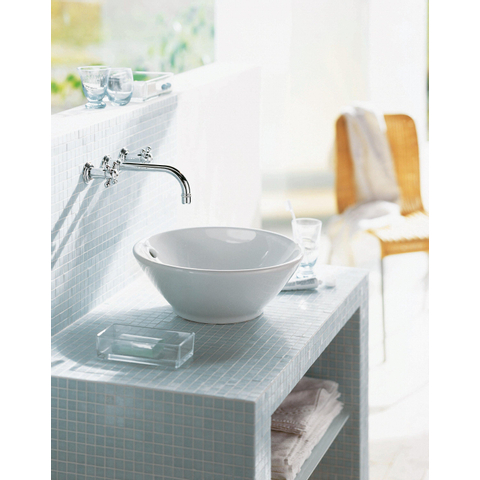 Duravit Bacino Wastafelkom - 42cm rond - glans wit 0299925
