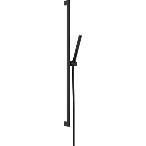Hansgrohe Pulsify s Doucheset - 100 - 1jet - ecosmart+ - met glijstang 90 cm - mat zwart SW918228