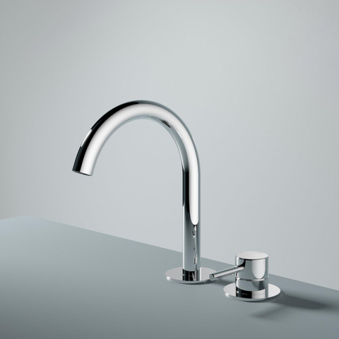 Hotbath Buddy Wastafelmengkraan - 2 gats - hoogglans chroom SW1246258