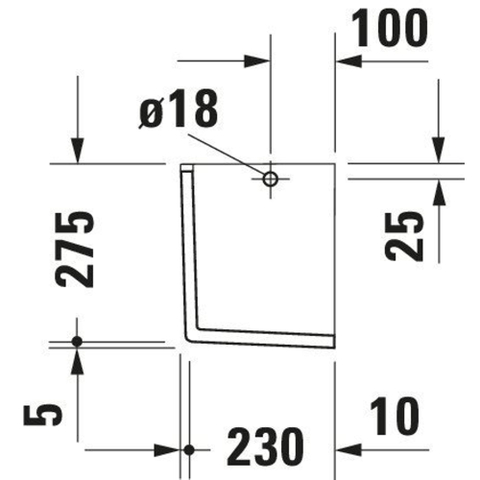 Duravit Starck 3 Philippe Starck - 3 Sifonkap - wit 0313572
