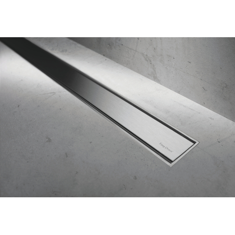 Easy drain Compact Taf verlaagd Zero tegelrooster 80cm voor dikte 3-13 mm rvs OUTLETSTORE STORE36642