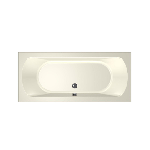 Xenz Lagoon Baignoire duo - 170x75x53 - bonde Centrale - acrylique - pergamon SW102939