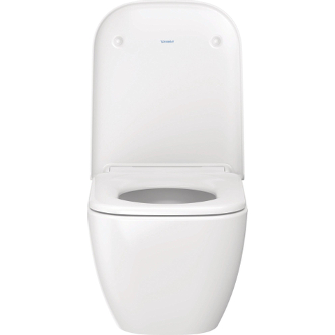 Duravit Happy D.2 Wandcloset - diepspoel - rimless - met verdekte bevestiging - 36.5x54cm - wit SW54346