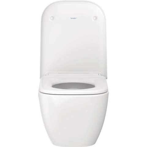 Duravit HappyD 2 WC suspendu à fond creux sans bride avec fixation cachée 36.5x54cm blanc SW54346