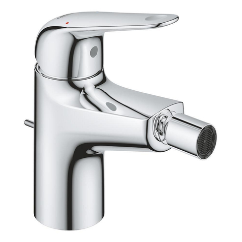 Grohe EuroPro Robinet de bidet - avec levier - tirette - Chrome SW1077391