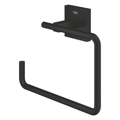 GROHE Start Cube QuickFix Anneau porte-serviette - 18,8cm - carré - noir mat SW1126351