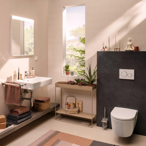 Hansgrohe AddStoris Q Closetborstelgarnituur - wandmontage - hoogglans chroom SW651126