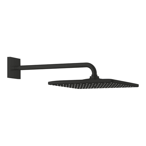 GROHE Rainshower Mono 310 douche de tête - 31x31cm - 1 jet - noir mat SW1477581
