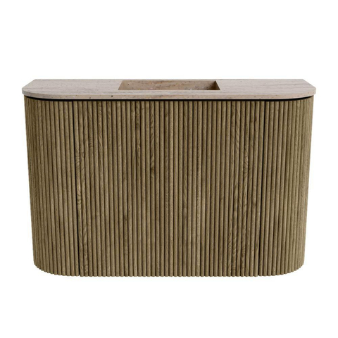 Mondiaz JOYA-DLUX Meuble de salle de bains 63.2cm - arrondi gauche et droite couleur Dusk - Vasque FAYE position Milieu Sans trou de robinet couleur Saba SW1426105