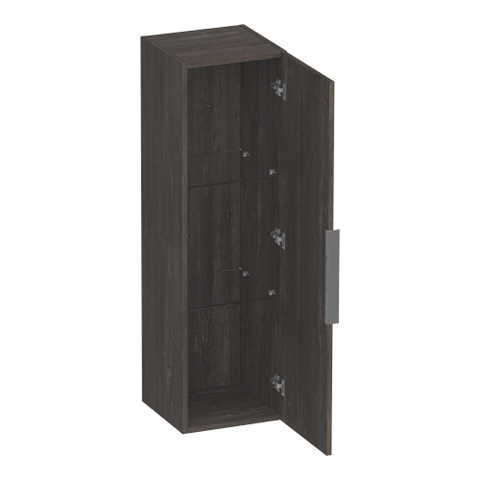 BRAUER Elevate armoire de salle de bains - 120x35x35cm - sans poignée rapportée - 1 porte - ouverture à gauche ou à droite - Driftwood SW1199967