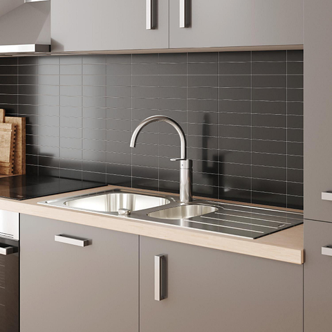 GROHE Wave Cosmo Mitigeur de cuisine - haut - chrome 4339261