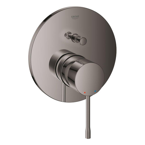 Grohe Essence badkraan - inbouw - met omstel - hard graphite (antraciet) SW702043