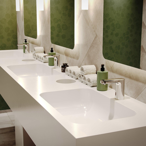 Hansgrohe Vernis Blend wastafelkraan elektronisch 6V koud water - hoogglans chroom SW651355