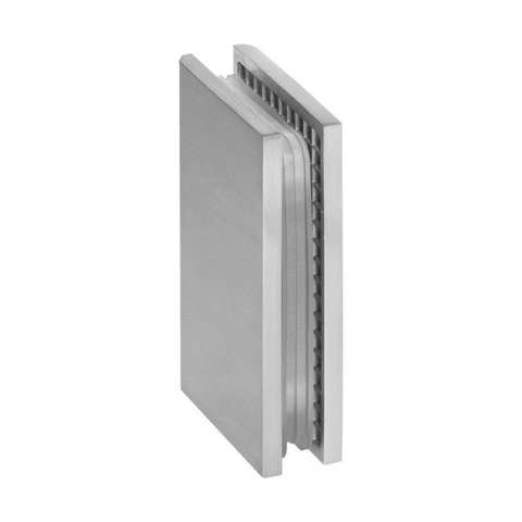 Saniclass Create Porte pivotante 120x200cm en 2 parties sans profilé avec verre de sécurité anticalcaire 8mm Inox brossé SW223768
