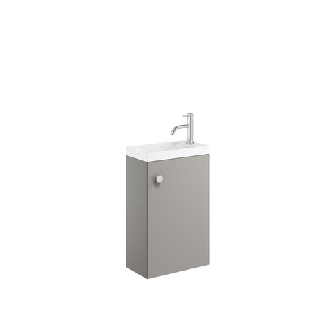Crosswater Alo ensemble lave-mains - 40x22cm - gris orage mat SW955731