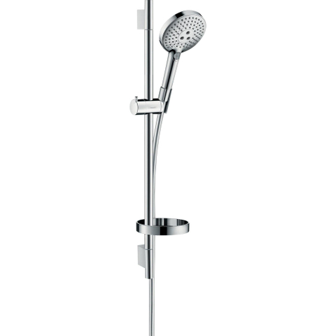 Hansgrohe Raindance Select S Doucheset - 120 - 3jet - met Unica - glijstang 65 cm en zeepschaal - hoogglans chroom GA96535
