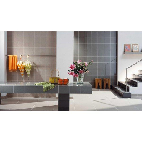ÉCHANTILLON Ceralto Tavola Urban Carreau de sol et de mur 20x20cm 9mm R10 grès cérame Anthracite Grey SW976357