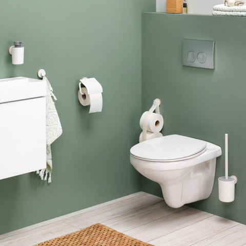 Tiger Blade toiletzitting - 37.2x44.7cm - rond - softclose - quick release - glans wit SW877138