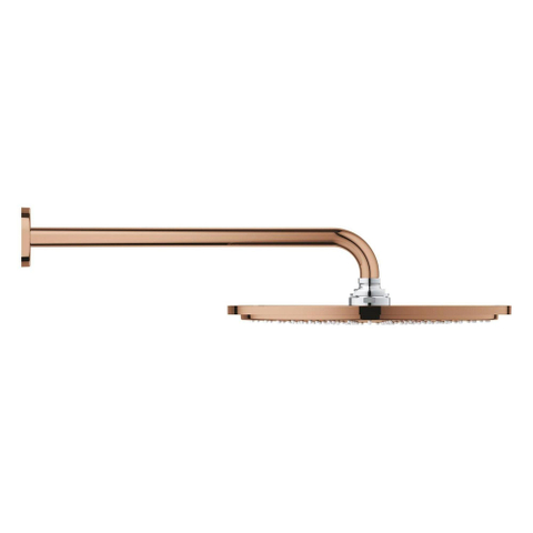 Grohe Rainshower Cosmopolitan 310 Hoofddouche - 31cm - 1 straalsoort - wandarm 38cm - warm sunset (koper) SW98870