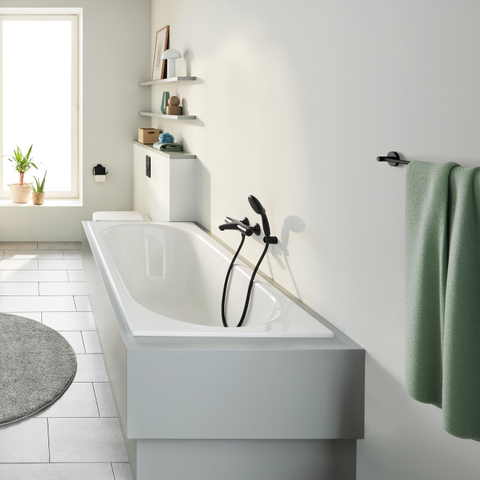 GROHE Start porte-serviettes - 80cm - 1 bras - noir mat SW1126418