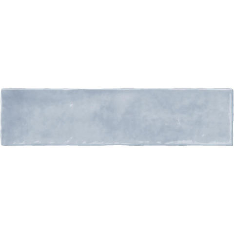 ÉCHANTILLON Terravito Quivaro carreau mural - 6.5x26cm - Sky brillant (bleu) SW1130609