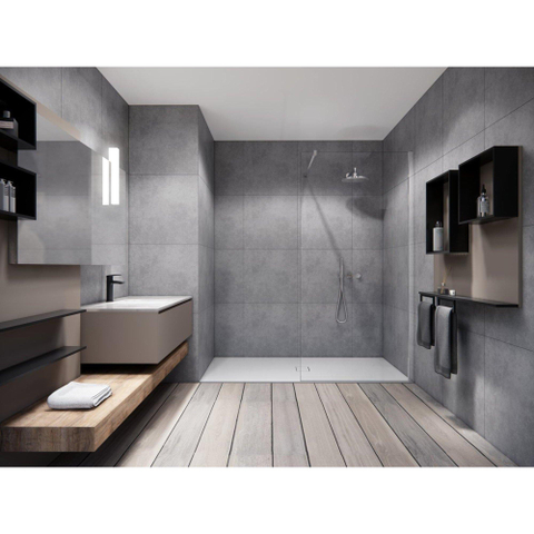 Adema AKTIE Inloopdouche - 80x225cm - profielset - chroom SW1471871