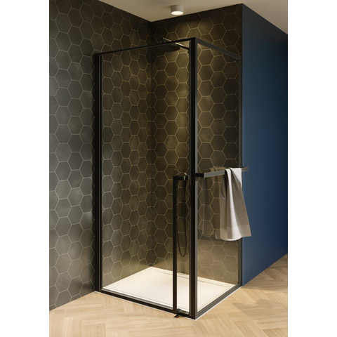 Riho Lucid GD201 Cabine de douche - 200x80x100cm - noir SW1431065