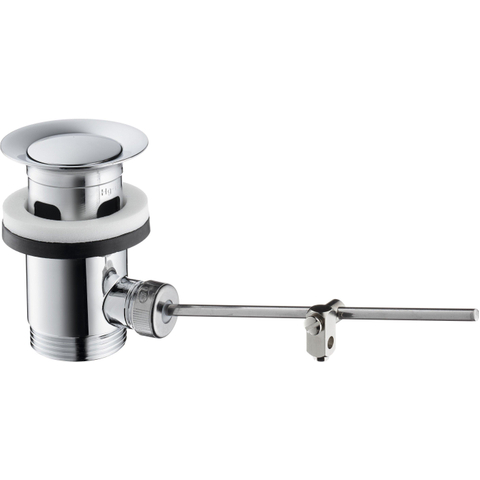 Hansgrohe Divers garniture de vidage complète 5/4 pour lavabo fontaine ou bidet chrome 0450406