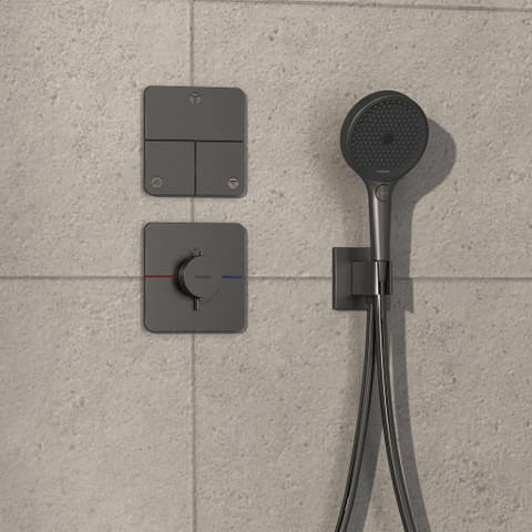 Hansgrohe Showerselect comfort q Thermostaat - inbouw - zwart chroom SW918096