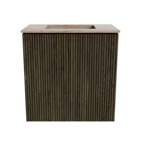 Mondiaz JOYA-DLUX 40cm toiletmeubel - kleur Shadow - Wastafel FAYE positie Midden Zonder kraangat kleur Saba. SW1425095