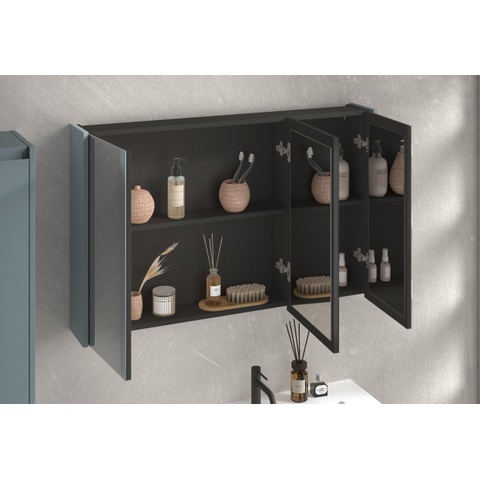 Saniclass Prime armoire de toilette – 120 x 63 x 16 cm – Chêne clair SW910744