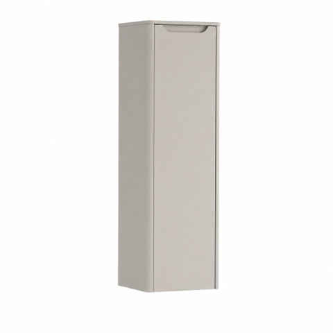 HR badmeubelen Juice Meuble bas semi-haut - 40x35x130cm - avec coins arrondis - 1 porte - ouverture à droite - beige mat SW875396
