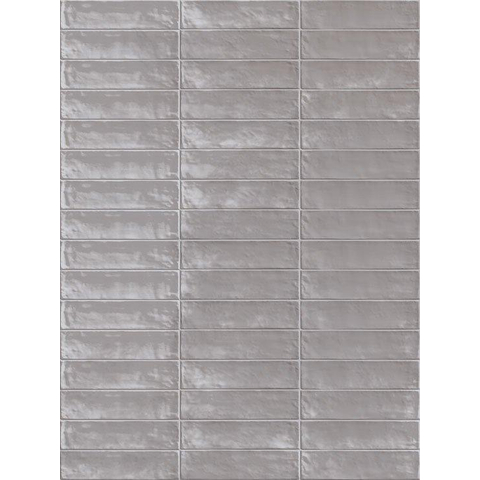 SAMPLE Ceralto Ivarno Grain Wandtegel 6x24cm 10mm Grigio SW912776