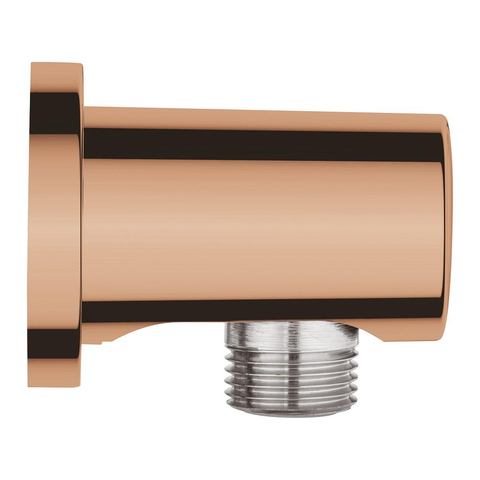 Grohe Rainshower Wandaansluitbocht - ronde rozet - warm sunset (koper) SW98902