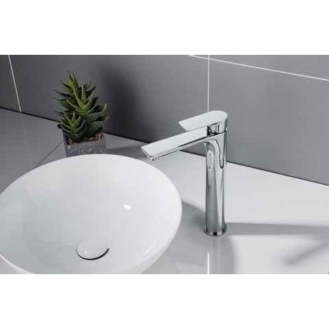 Adema Sparkle 2.0 wastafelmengkraan - verhoogd - chroom - licht beschadigd - OUTLET UDEN STORE42665
