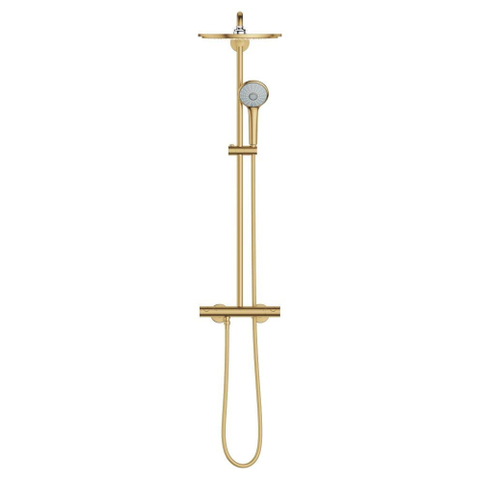 Grohe Euphoria XXL Regendoucheset Opbouw - hoofddouche 31cm - handdouche - brushed cool sunrise (goud) SW98861