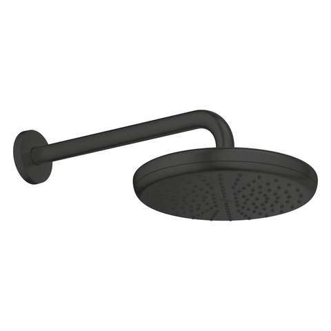 Grohe Tempesta 210 Hoofddouche - 21cm - 1 straalsoort - wandarm 28.6cm - matte black (mat zwart) SW1077257
