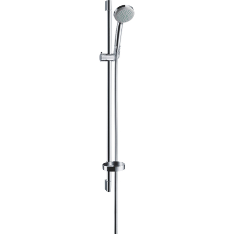 Hansgrohe Croma 100 Unica C glijstangset - met handdouche Croma - 100 Vario - 90cm - hoogglans chroom 0450649