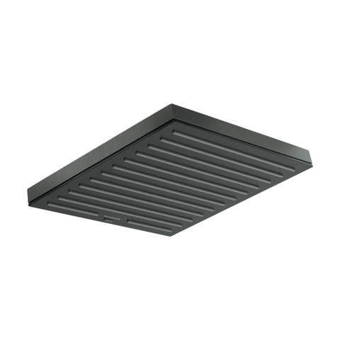 Hansgrohe Pulsify E douche de tête - 26x26cm - 1 jet - brushed black chrome (noir) SW1566481