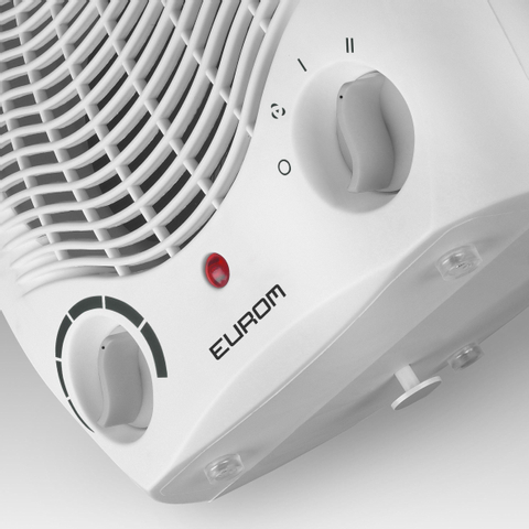 Eurom vk 2002 radiateur soufflant 13x22.3x25.6cm 2000watt blanc SW486859