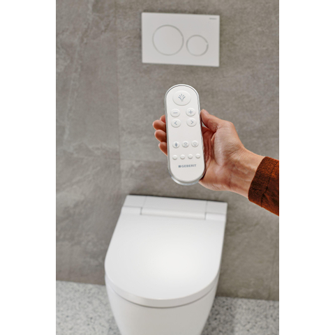 Geberit AquaClean Sela Douche Wc - 37.5x56.5cm - softclose - keratect - alpine - glans wit SW258981