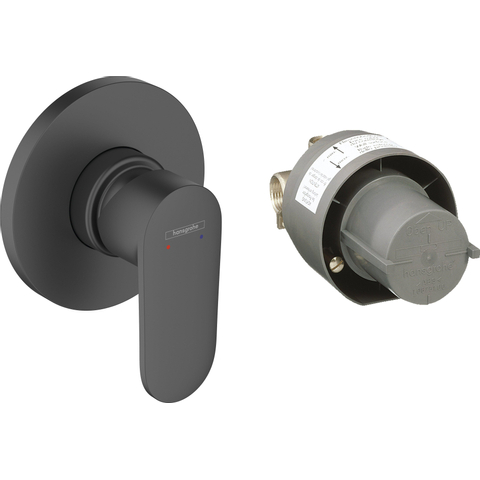 Hansgrohe Vernis Blend Afbouwdeel - voor inbouw douchekraan - inclusief inbouwdeel - mat zwart SW793634