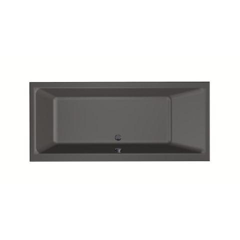 Xenz Kristal Baignoire - 170x75x48 - bonde Centrale - acrylique - anthracite SW378454