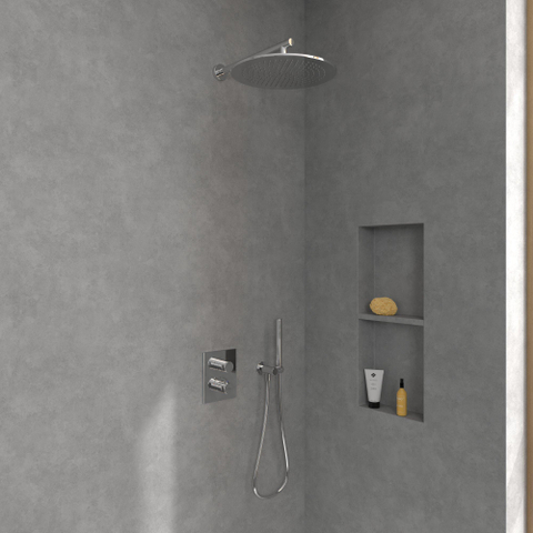 Villeroy & Boch Universal Showers regendouche - 35cm rond - hoogglans chroom SW974370